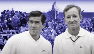 Ken Rosewall and Rod Laver