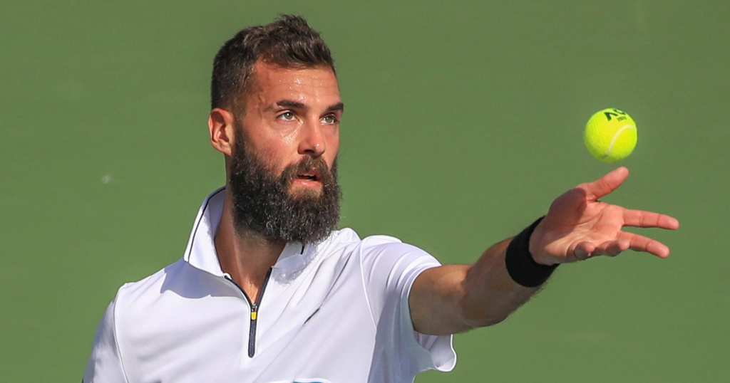 Benoit Paire in Dubai in 2020