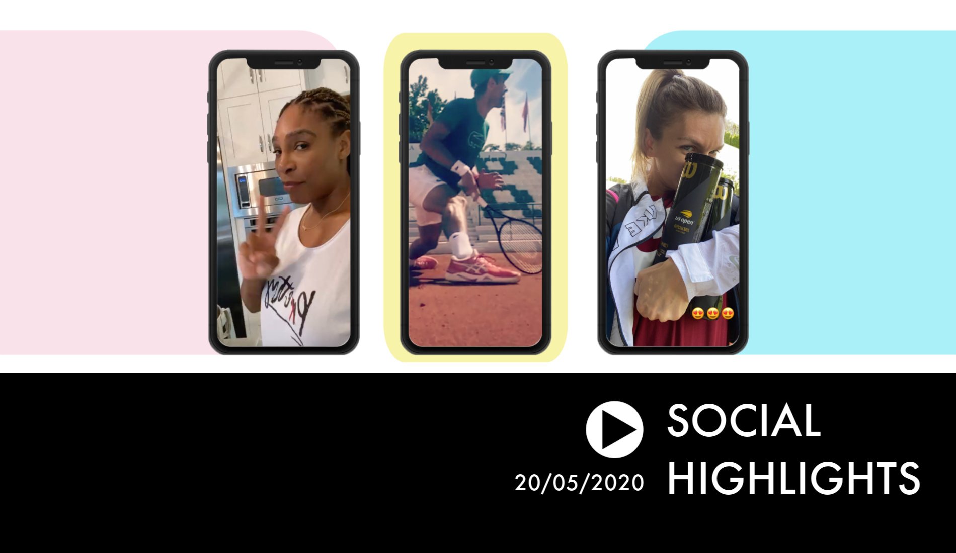 Social Highlights - Cooking session for Serena Williams