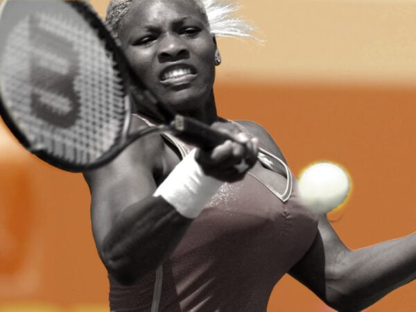 The 19th, May, 2002, Serena finally won a title on clay