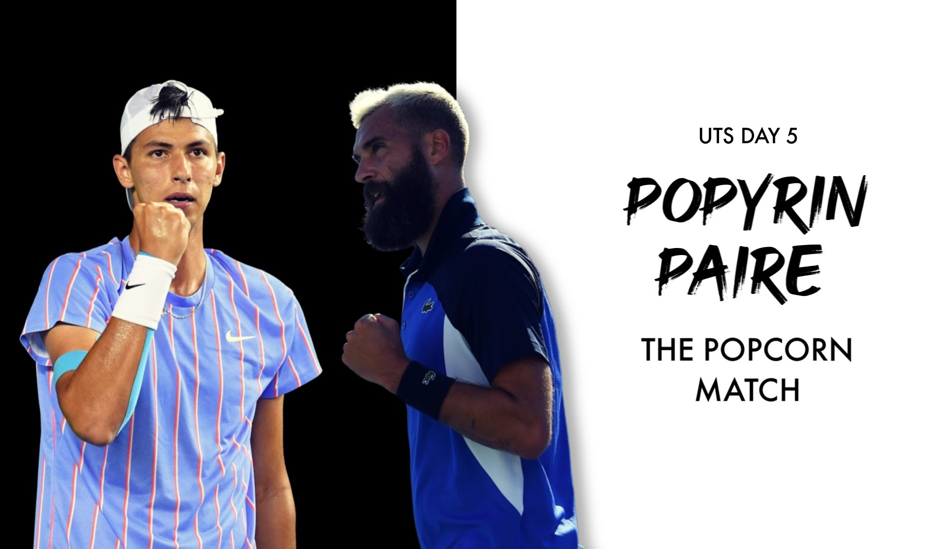 UTS1 - Day 5 Preview: Alexei Popyrin vs Benoît Paire