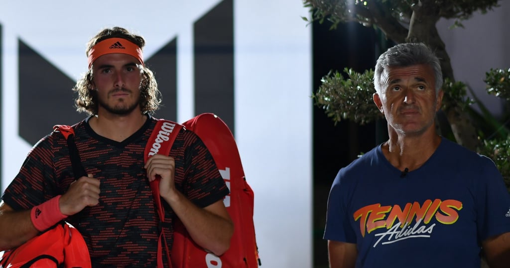 Apostolos and Stefanos Tsitsipas at UTS