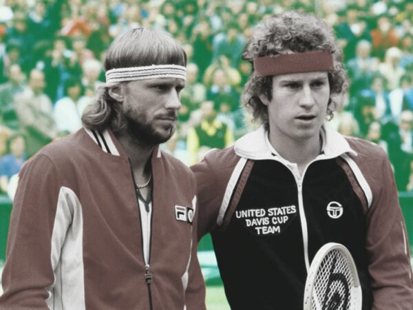Bjorn Borg and John McEnroe, 1980 Wimbledon final