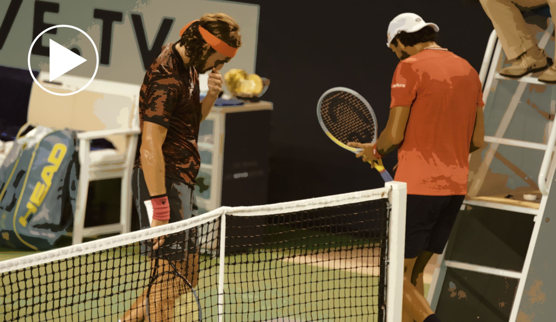 Highlights: Matteo Berrettini vs Stefanos Tsitsipas