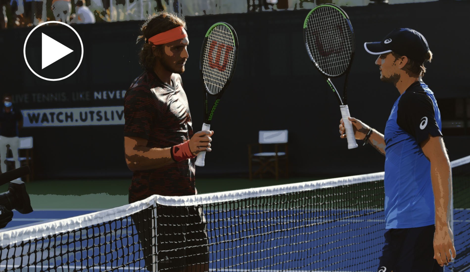 UTS Highlights: Stefanos Tsitsipas vs David Goffin