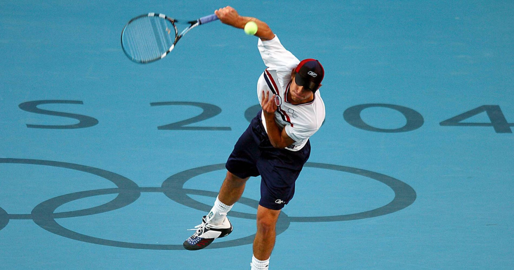 Andy Roddick, 2004 Olympic Games, Athens