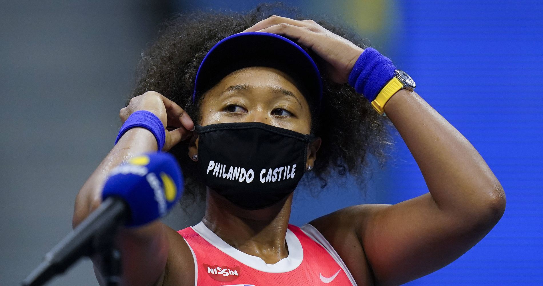 Naomi Osaka, Philando Castile mask