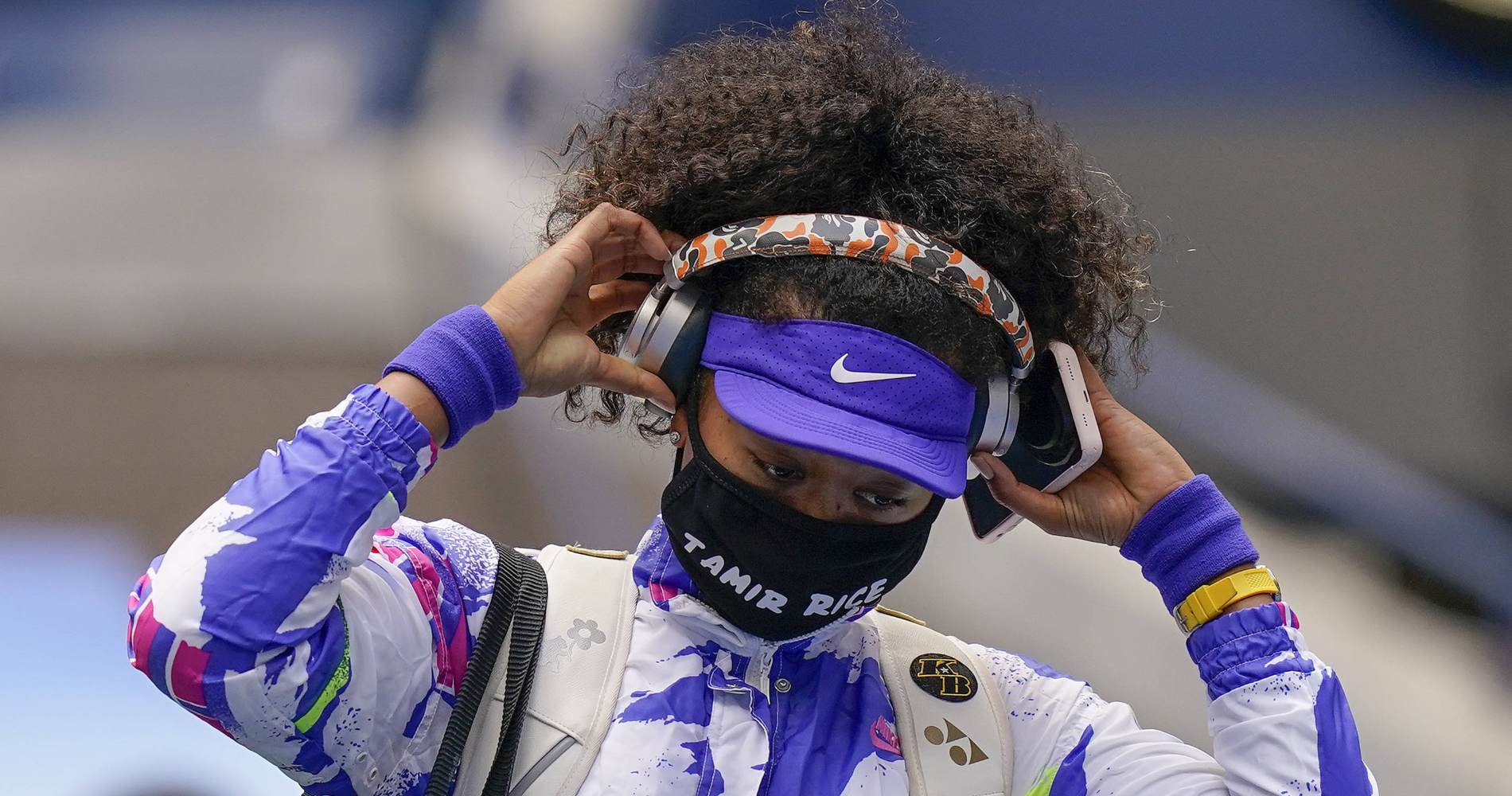 Naomi Osaka, Tamir Rice mask