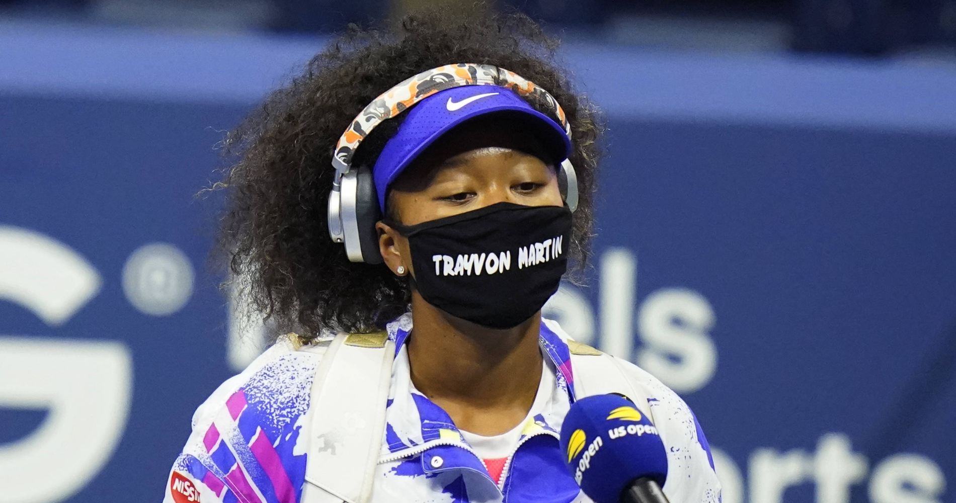 Naomi Osaka, Trayvon Martin mask