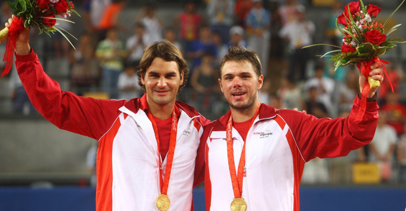 Roger Federer et Stan Wawrinka, Jeux Olympiques de Pékin 2008