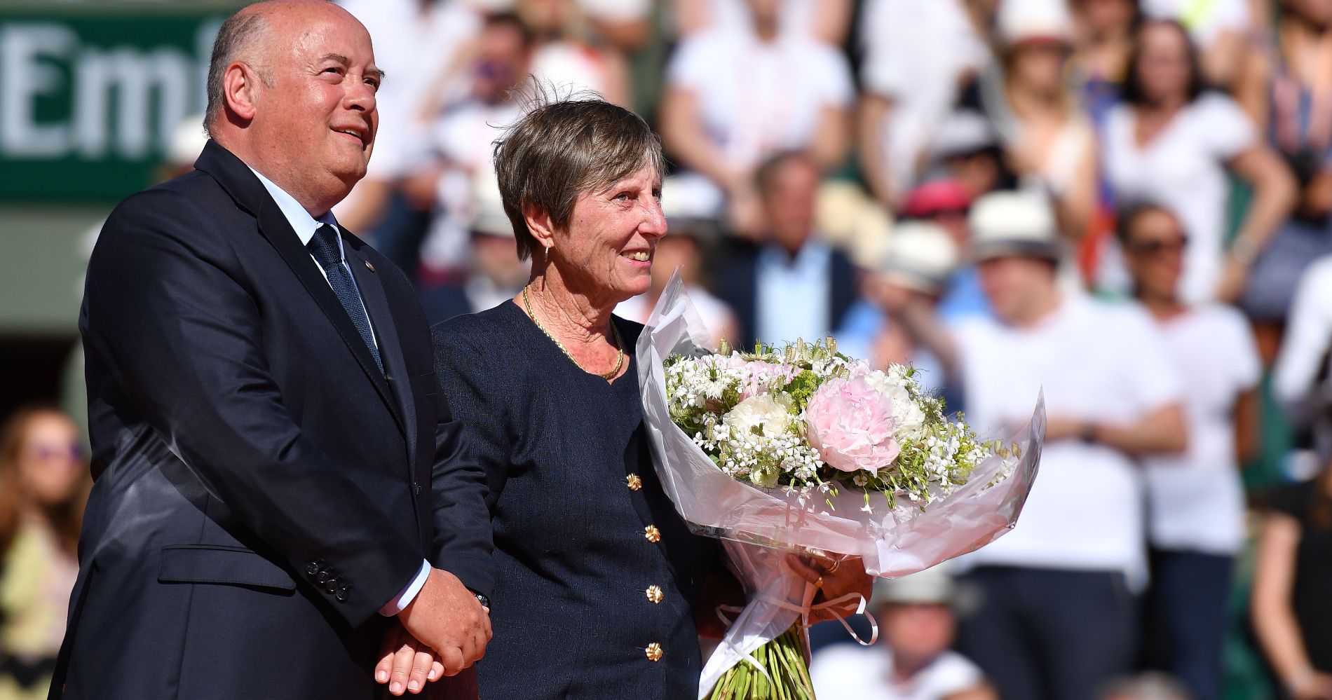 Françoise Dürr, Remise des prix Roland-Garros 2017