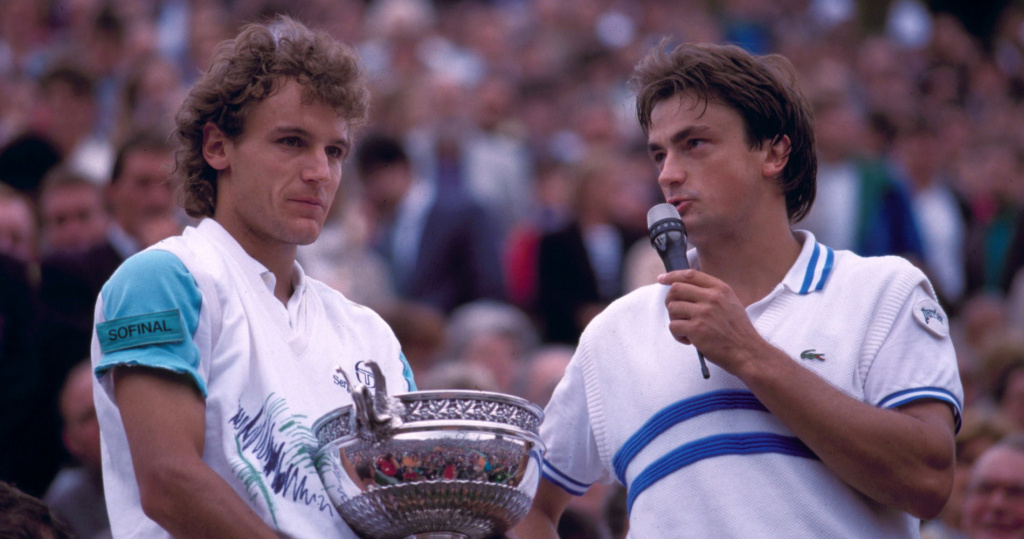 Wilander, vainqueur de Roland-Garros 1998