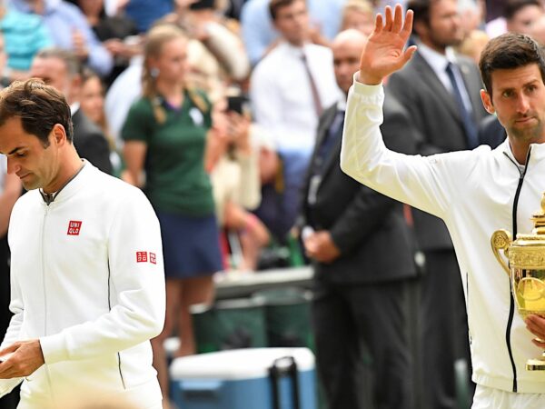 Roger Federer, Novak Djokovic, Wimbledon 2019