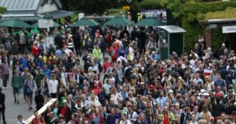 Wimbledon crowd
