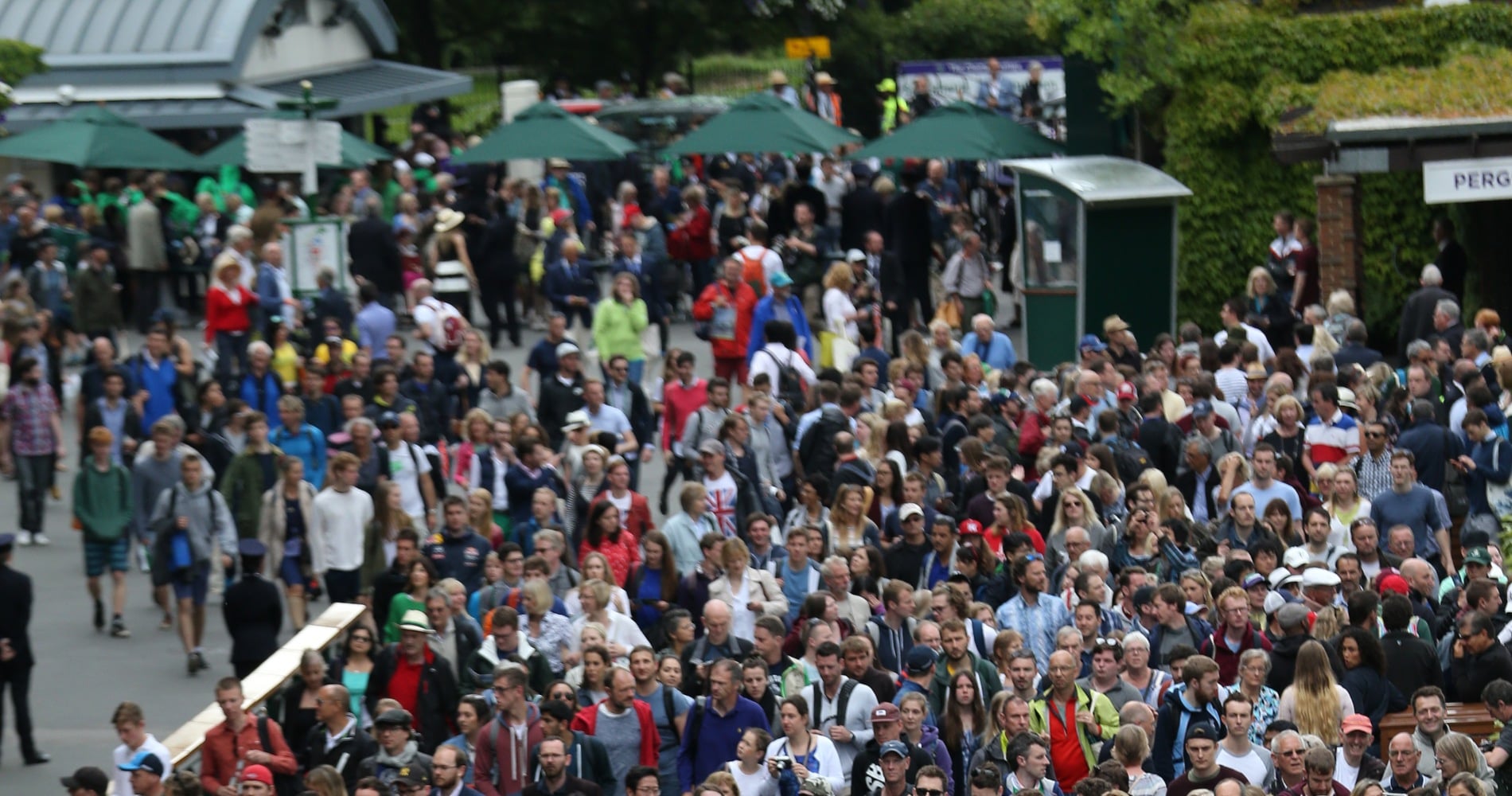 Wimbledon crowd
