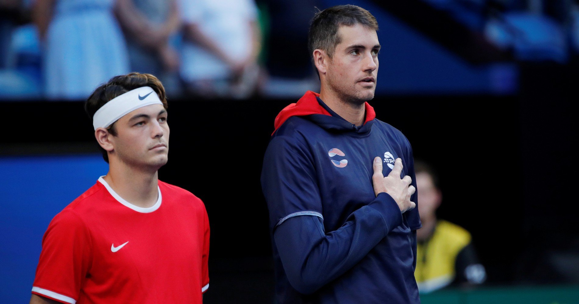 Taylor Fritz and John Isner