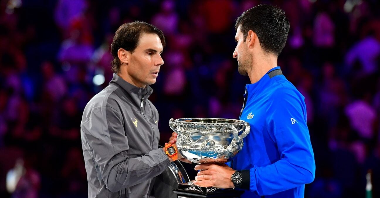 Rafael Nadal & Novak Djokovic, Australian Open final, 2019
