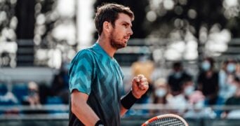 Cameron Norrie at Lyon in 2021