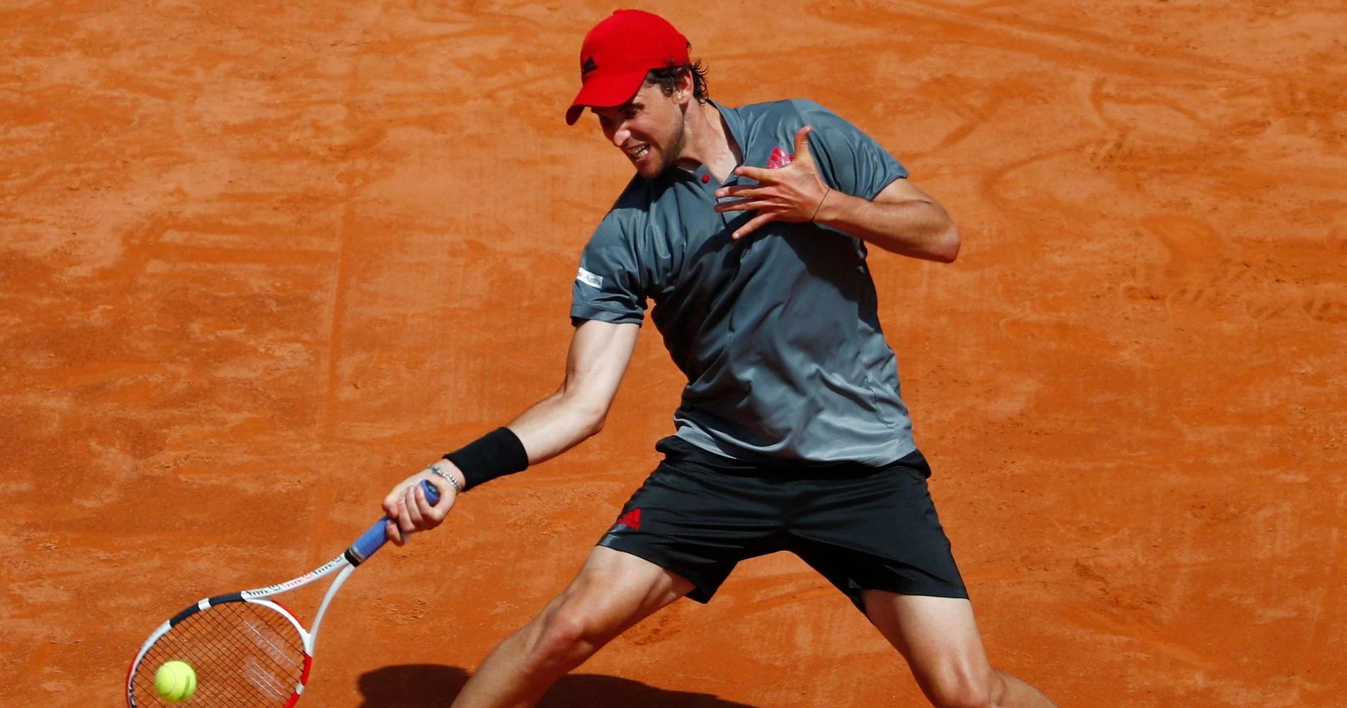 Dominic Thiem at Rome in 2021