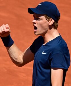 Jannik Sinner at Roland-Garros in 2021