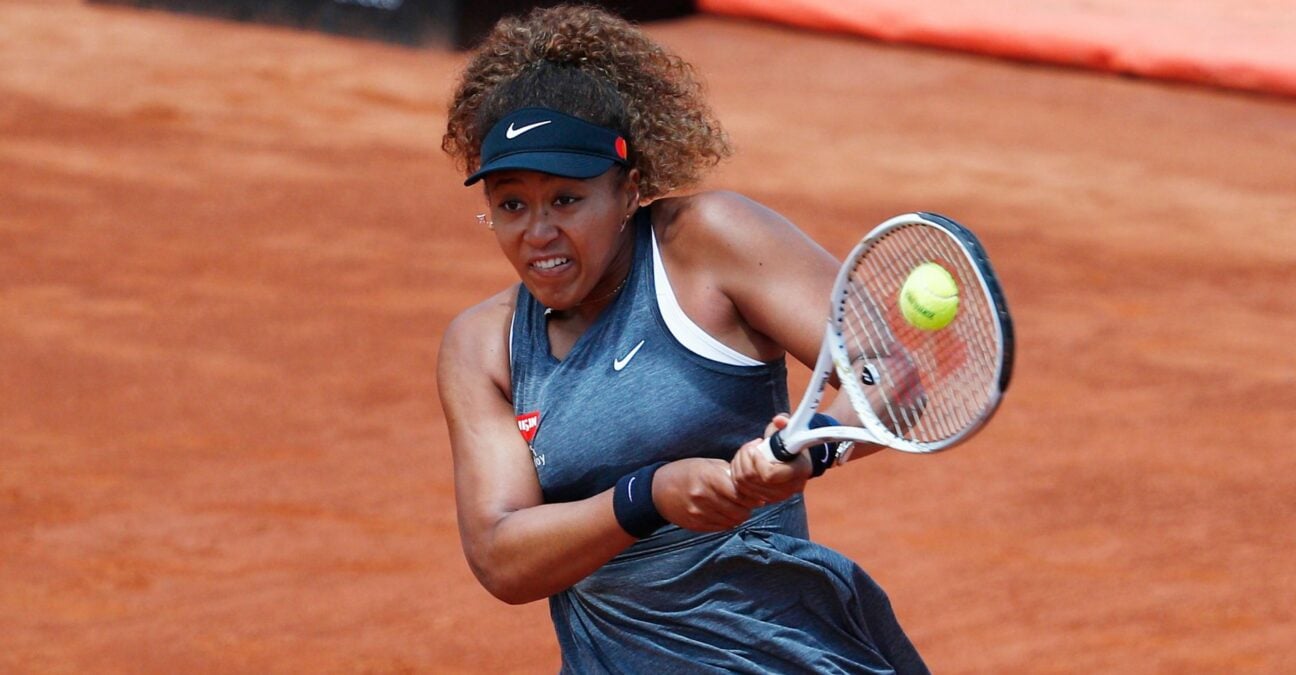 Naomi Osaka at Rome in 2021