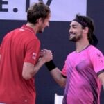 Daniil Medvedev a soigné son entrée en lice à l’UTS4 face à Fabio Fognini. Une victoire 20-11, 14-12, 18-12 et la tête du groupe B.