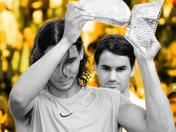 Rafael Nadal & Roger Federer after the Rome final in 2006 - On This Day