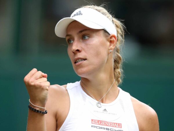 Angelique Kerber at Wimbledon in 2018