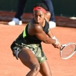 Cori Gauff at Roland-Garros in 2021