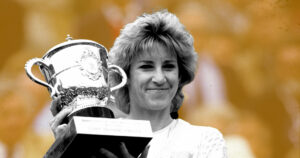 Chris Evert at Roland-Garros in 1986
