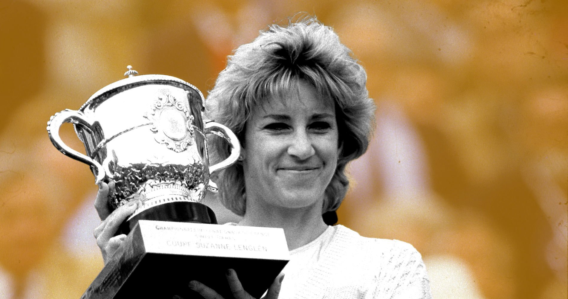 Chris Evert at Roland-Garros in 1986