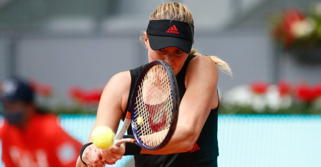 Kristina Mladenovic at Roland-Garros in 2021