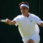 Pierre-Hugues Herbert at Wimbledon in 2021