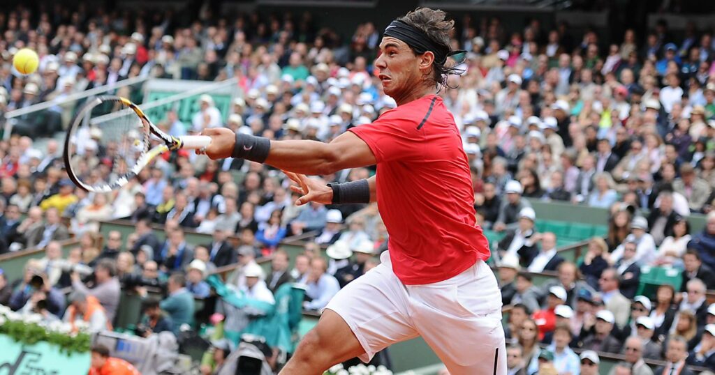 Rafael Nadal at Roland-Garros in 2012