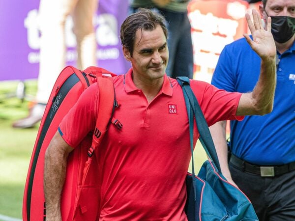 Roger Federer in Halle