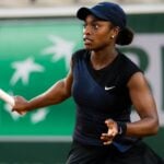 Sloane Stephens at Roland-Garros in 2021
