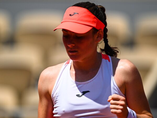 Tamara Zidansek at Roland-Garros in 2021