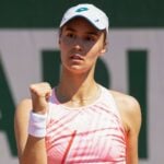Anhelina Kalinina at Roland-Garros in 2021