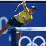 Ashleigh Barty at Tokyo Olympics in 2021