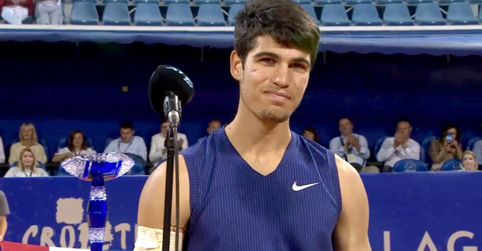 escaping carlos alcaraz  year   youngest atp champion