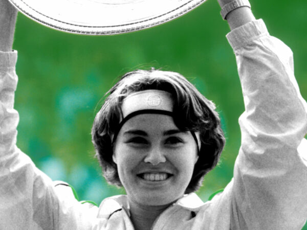 Martina Hingis at Wimbledon in 1997