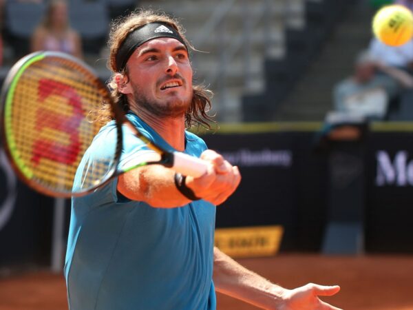Stefanos Tsitsipas at Hamburg in 2021
