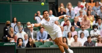 Novak Djokovic Wimbledon 2021 Semi Final