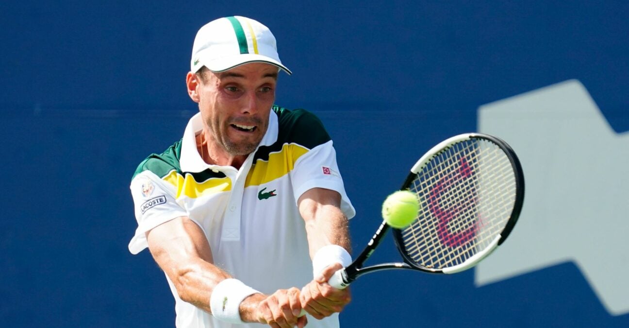 Toronto, Ontario, Canada; Roberto Bautista Agut at Aviva Centre