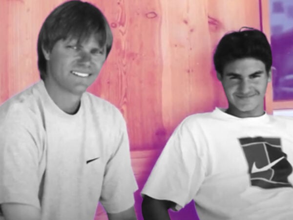 Roger Federer et Peter Carter, On this day