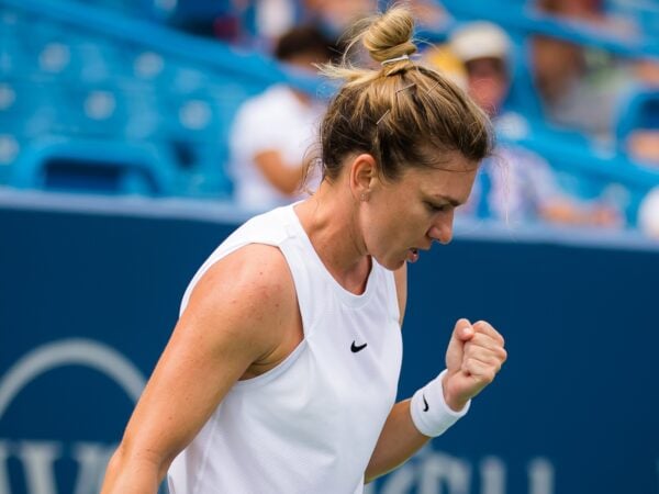 Simona Halep à Cincinnati en 2021