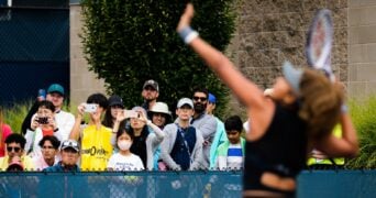 Naomi Osaka à Cincinnati en 2021