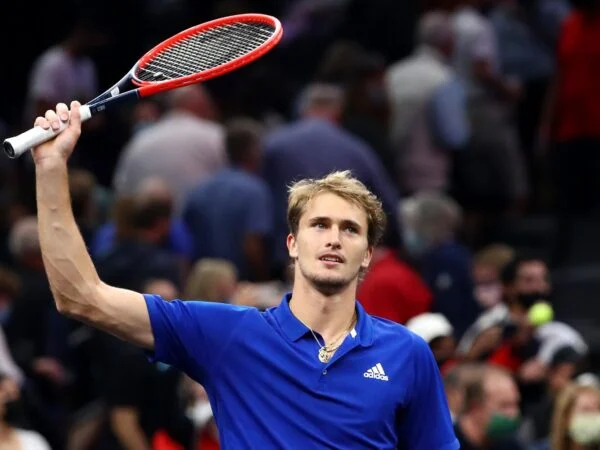 Alexander Zverev at the Laver Cup in 2021