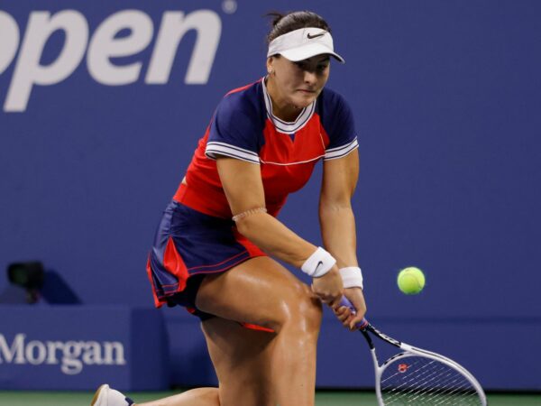 Bianca Andreescu on day four of the 2021 U.S. Open tennis tournament at USTA Billie Jean King National Tennis Center.