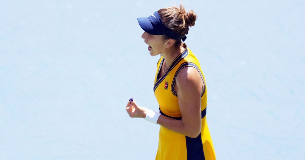 Belinda Bencic at the 2021 US Open